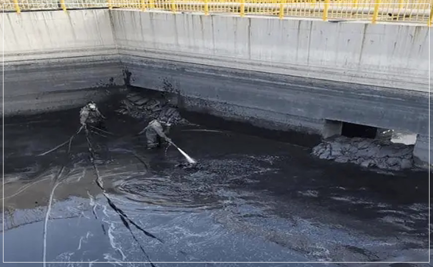 鹰手营子矿区污水池抽污案例